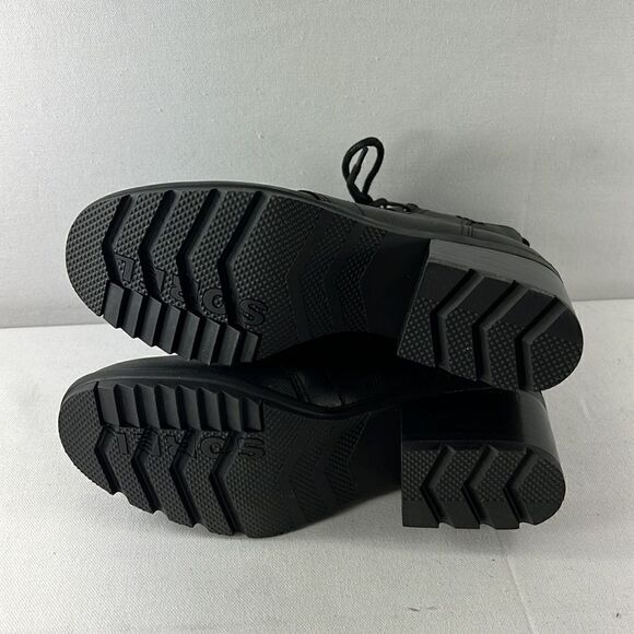 Sorel Cate Lace Up Bootie Black- Size 5- NIB - Picture 4 of 7